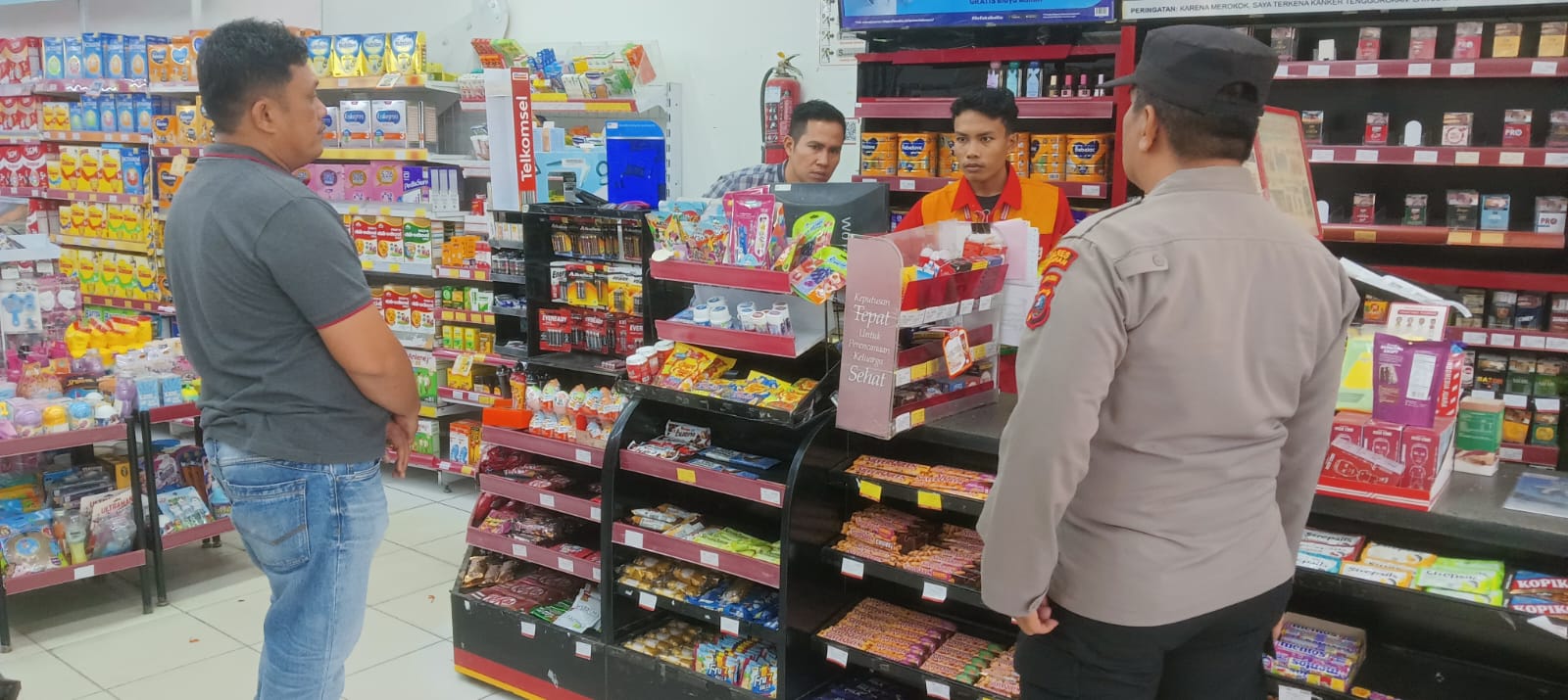 Polsek Air Joman Pantau Harga Sembako untuk Jaga Stabilitas Harga